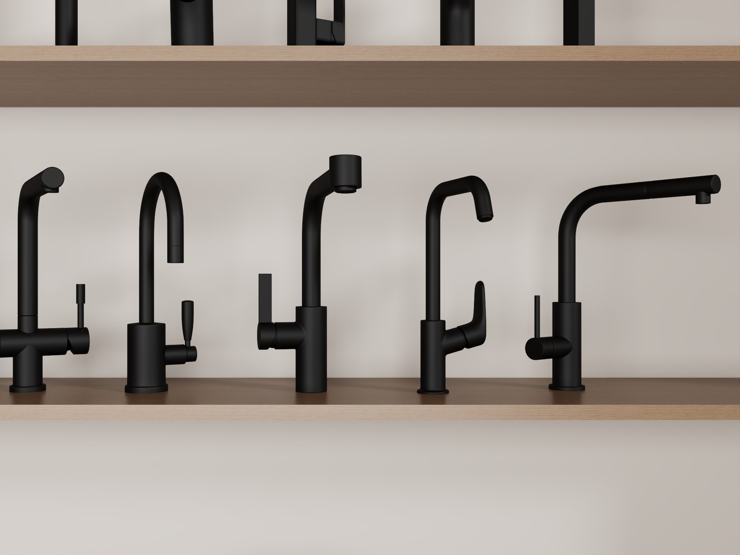 Modern Black Faucet Collection 3D Model 3D model https://p.turbosquid.com/ts-thumb/W4/st52CM/bZ/faucet4/png/1784207248/1920x1080/fit_q87/622abfca04ada014fc04d6aadcad34e4cc7525ac/faucet4.jpg