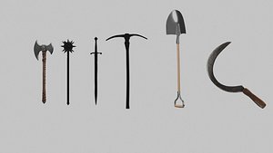 3D WEAPON PACK