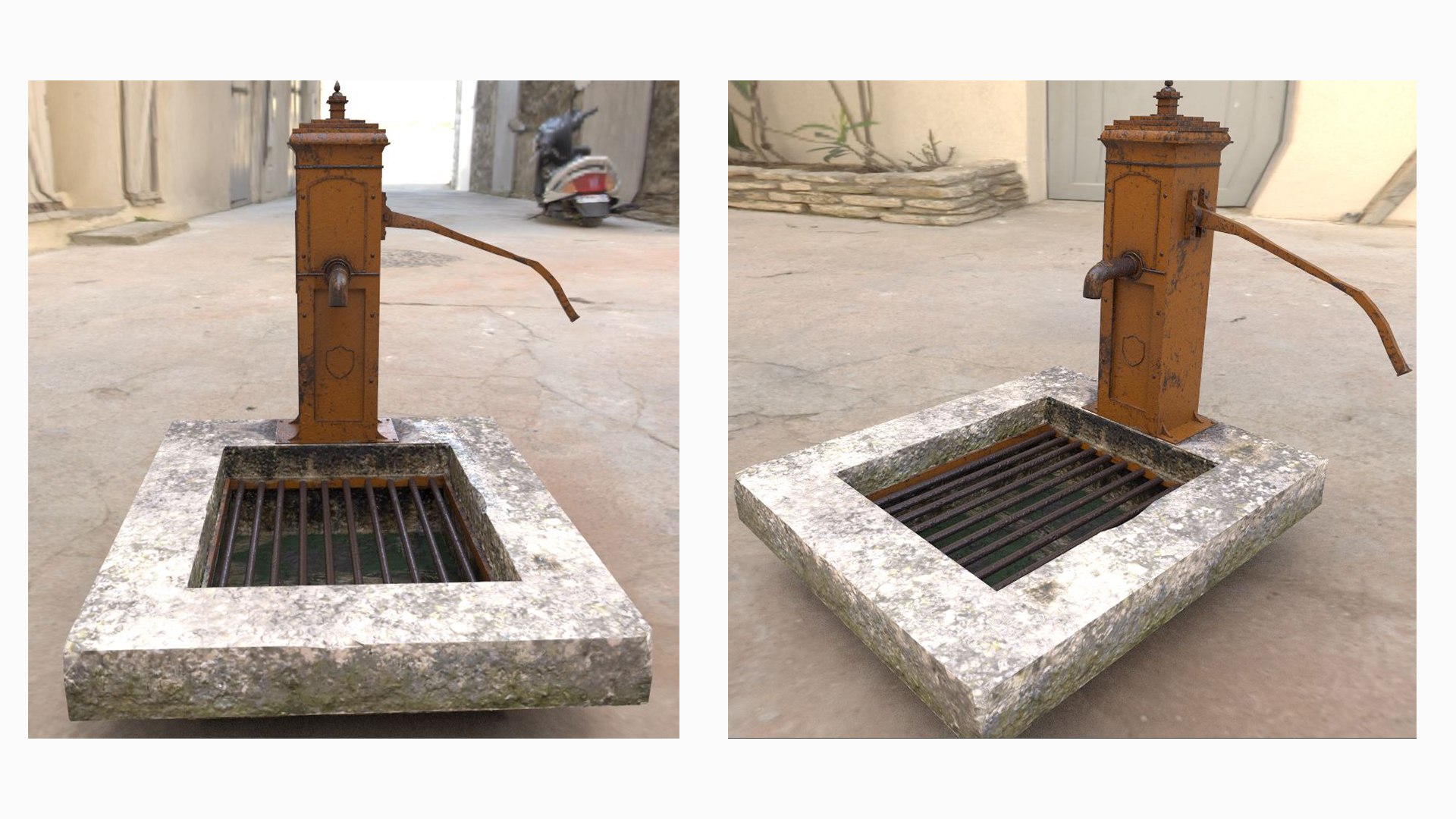 3D Model Victorian Hand Water Pump - TurboSquid 1512281