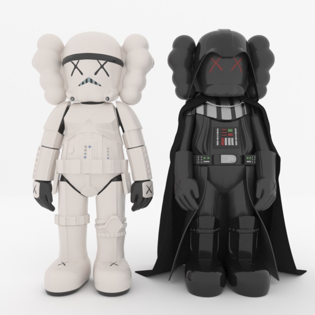 国産大得価 ヤフオク! - KAWS STARWARS STORM TROOPER originalfake