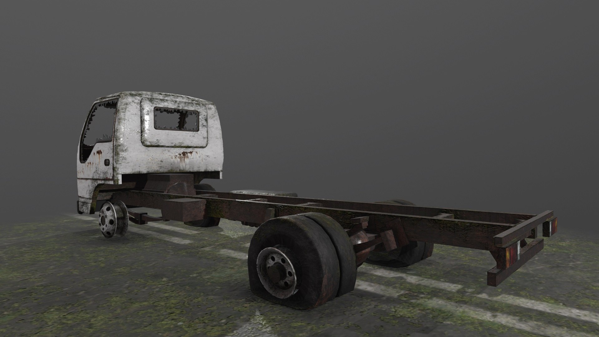 abandoned truck car vehicle 3D model https://p.turbosquid.com/ts-thumb/W5/43KpIg/EzQed6cL/preview_00001/jpg/1581261478/1920x1080/fit_q87/e7f4c10acb05ef066cf325875abf87fa0bca9989/preview_00001.jpg