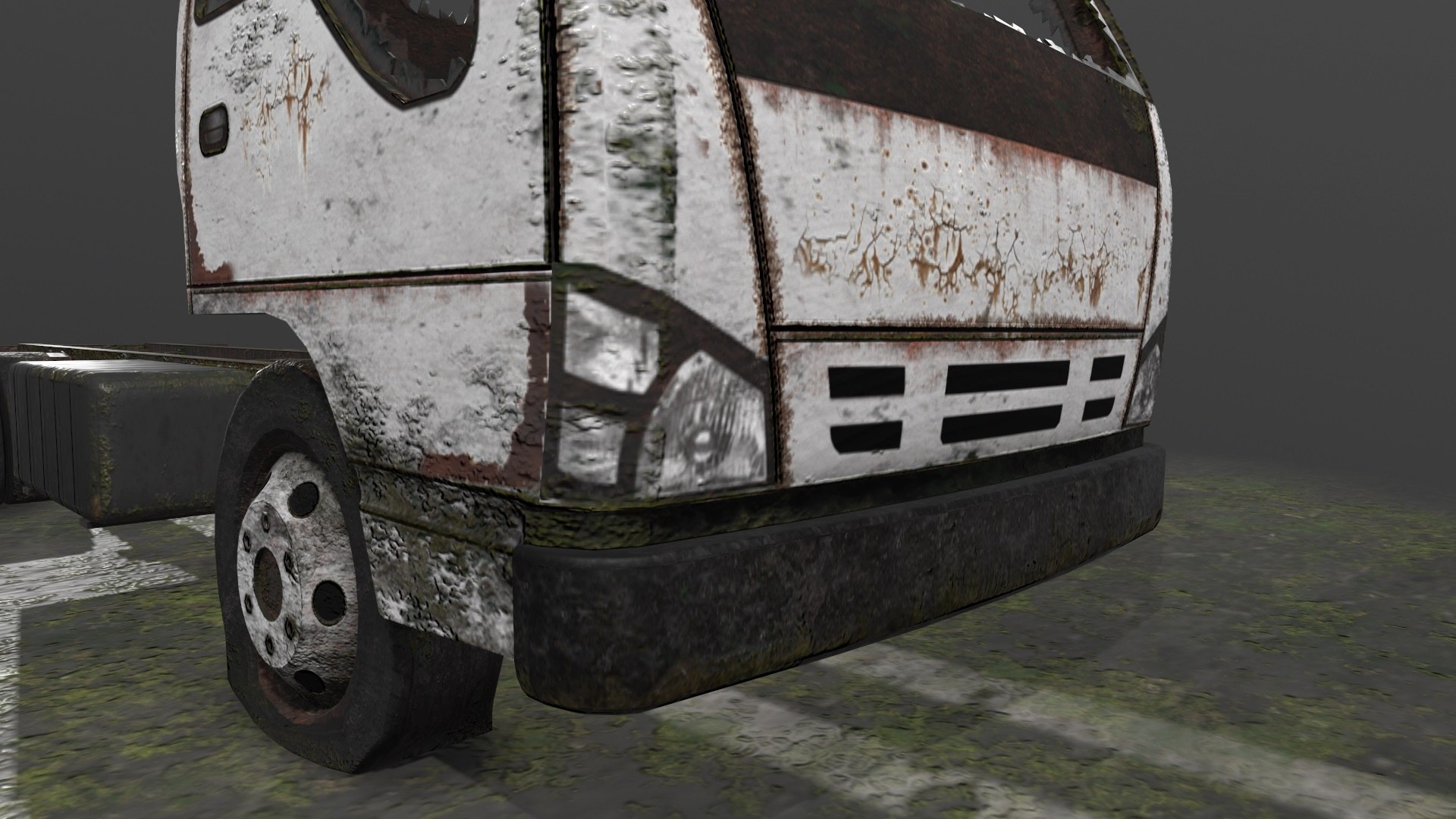 abandoned truck car vehicle 3D model https://p.turbosquid.com/ts-thumb/W5/43KpIg/WlbUaEFL/preview_00004/jpg/1581261478/1920x1080/fit_q87/cb5c150f5db7e017c13ff9af3d1c065ba4761dc2/preview_00004.jpg