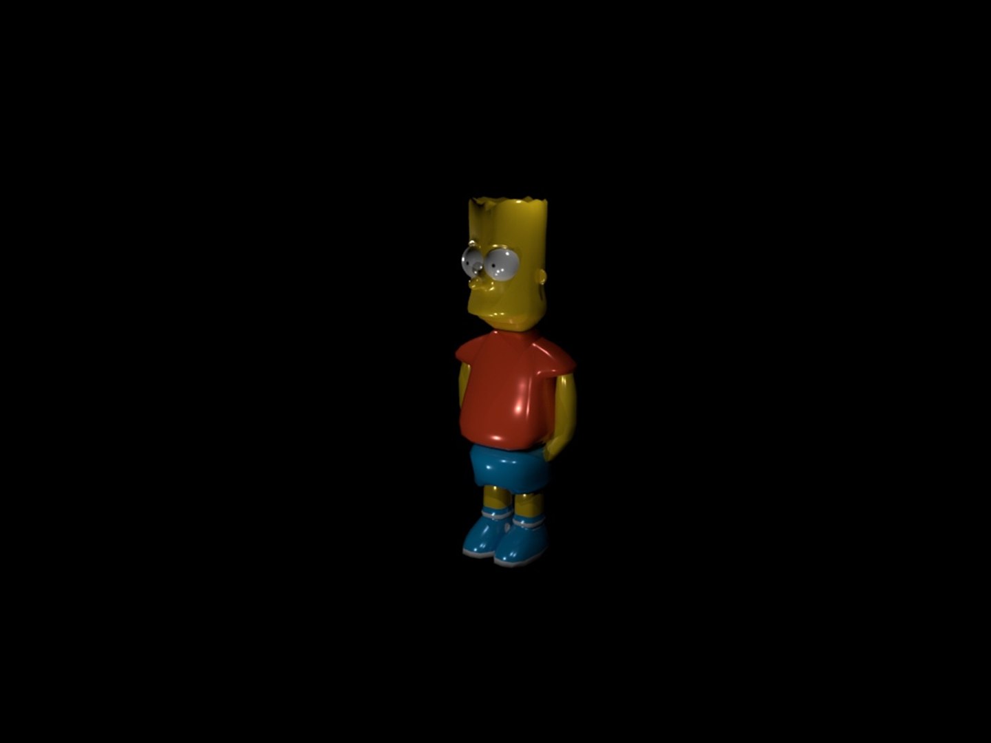 3D Model Bart Simpson - TurboSquid 2395370