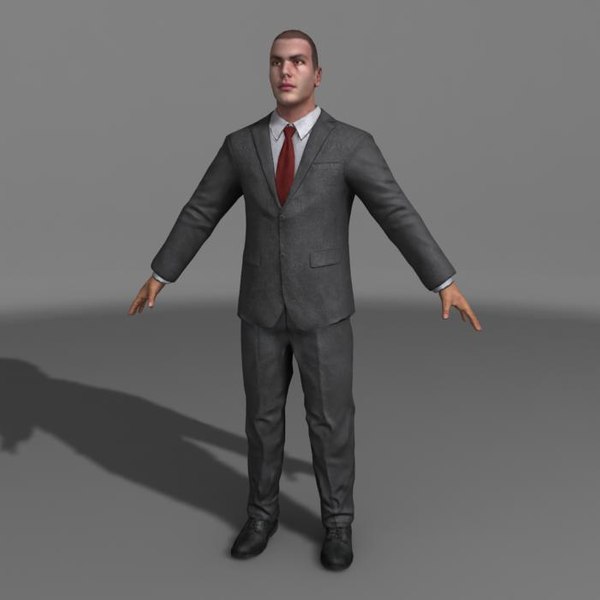 3d model rigged character