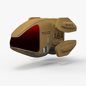 SF Military Drone Blue Camo 3D