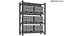 Rack d'entrepôt complet détaillé