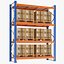 Rack d'entrepôt complet détaillé