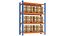 Rack d'entrepôt complet détaillé