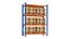 Rack d'entrepôt complet détaillé