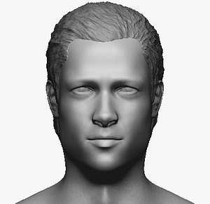 HEAD1 high poly sculpt 3D model