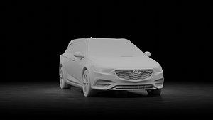 3D Opel Insignia Country Tourer 2017 model