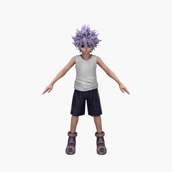 Killua Zoldyck 3D