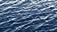Animated Blue Ocean Surface - sea wave with cyclic looped animation
