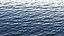 Animated Blue Ocean Surface - sea wave with cyclic looped animation