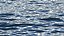 Animated Blue Ocean Surface - sea wave with cyclic looped animation