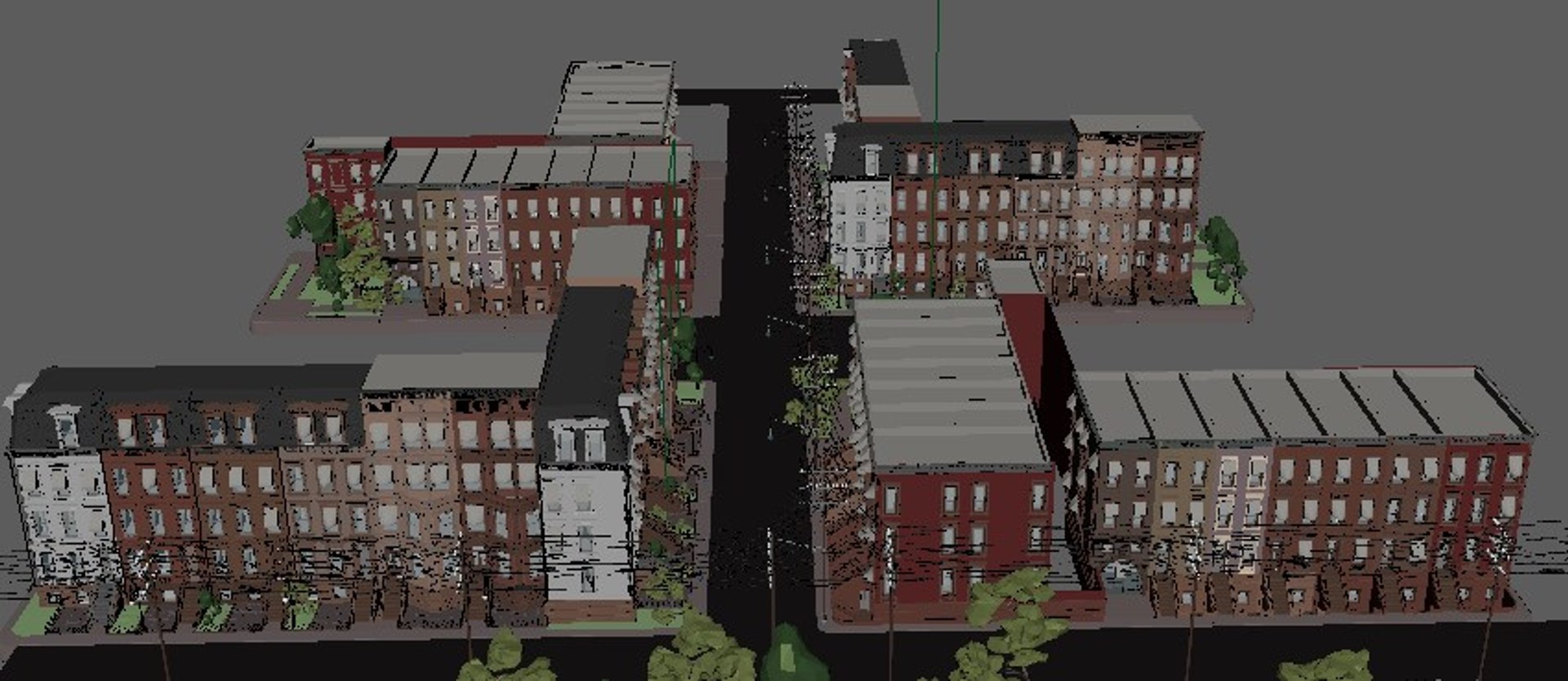 District Blocks Model - TurboSquid 1511845