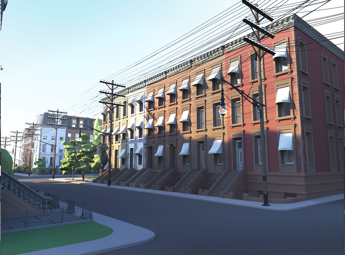 District Blocks Model - TurboSquid 1511845