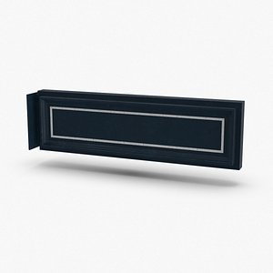 3D model storefront-sign-11