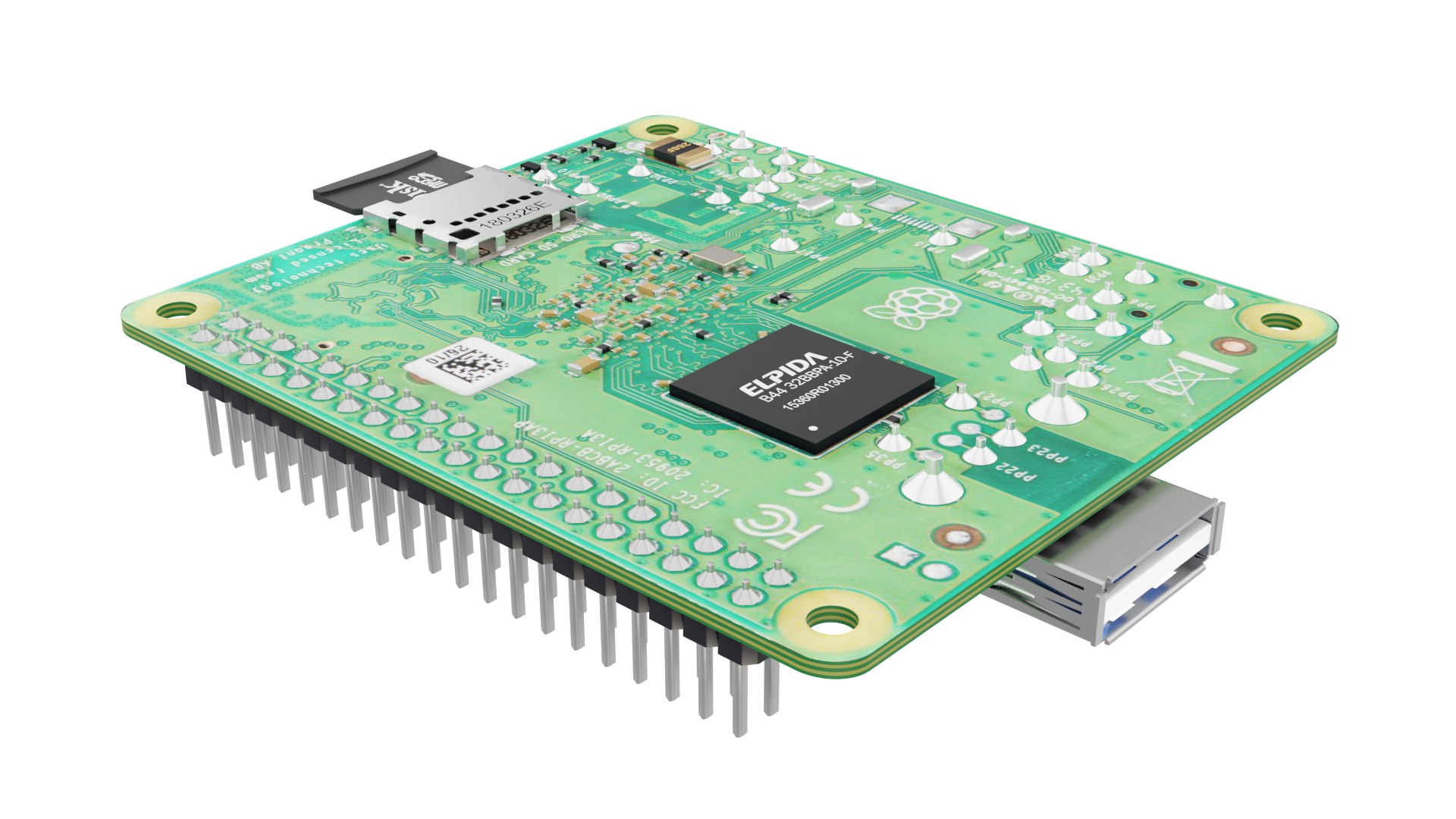 Raspberry Pi 3A 3D - TurboSquid 1745327