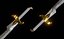 Fantasy Egyptian sword game asset 3D model