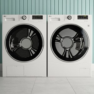 3D lg appliance model