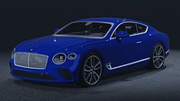 2018 Bentley Continental GT 3D Model  The Epitome of British Grand Touring