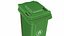 Street Plastic Trash Bin 4 in 1