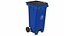 Street Plastic Trash Bin 4 in 1