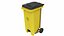 Street Plastic Trash Bin 4 in 1