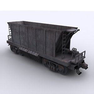 coal carriage 3D