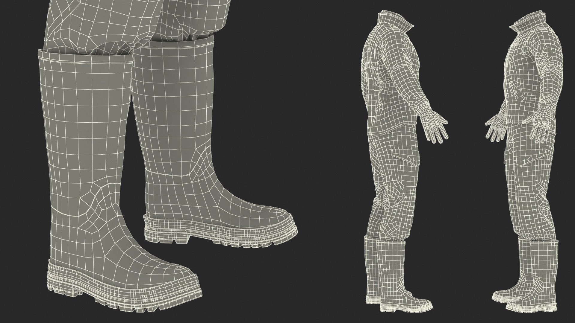3D Hunting Suit Forest Camo Model - TurboSquid 1958280