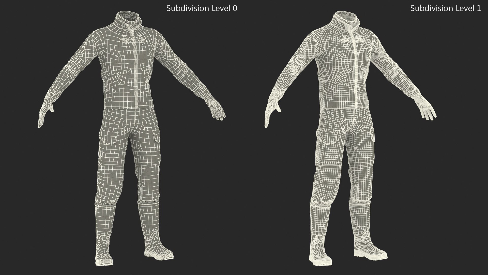 3D Hunting Suit Forest Camo Model - TurboSquid 1958280