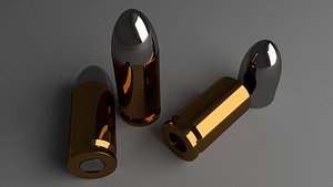 9mm bullet 3d model