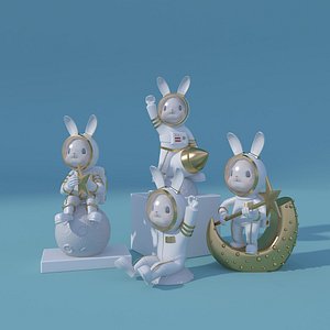Pop Mart-Space Bunny