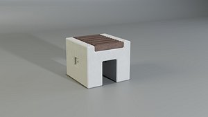Concrete Bench - Type 3A short