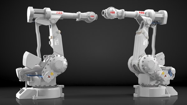 modelo 3d Robot industrial de 6 ejes ABB IRB 4400 - TurboSquid 1861433