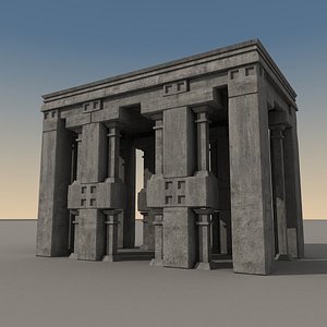 ancient fantasy building 3d max