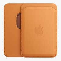 iPhone Leather Wallet with MagSafe Saddle Brown