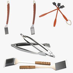 5 BBQ Tools Collection