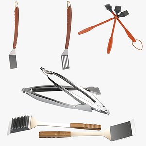 5 BBQ Tools Collection