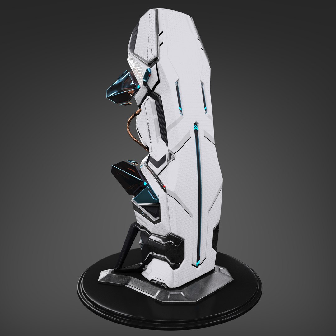 3d Cryopod Pbr