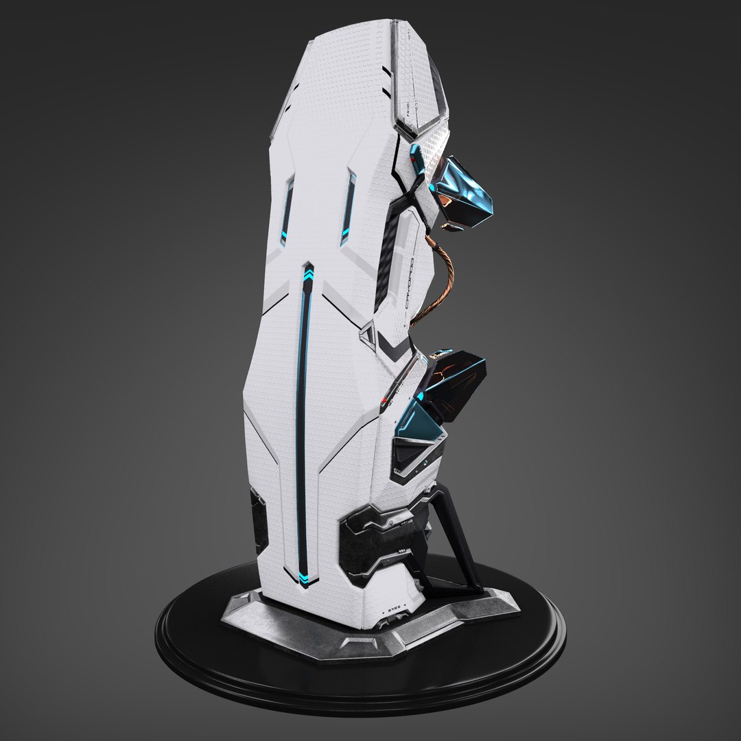 3d Cryopod Pbr