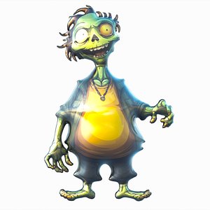 Zombie shaped foil helium balloon 012