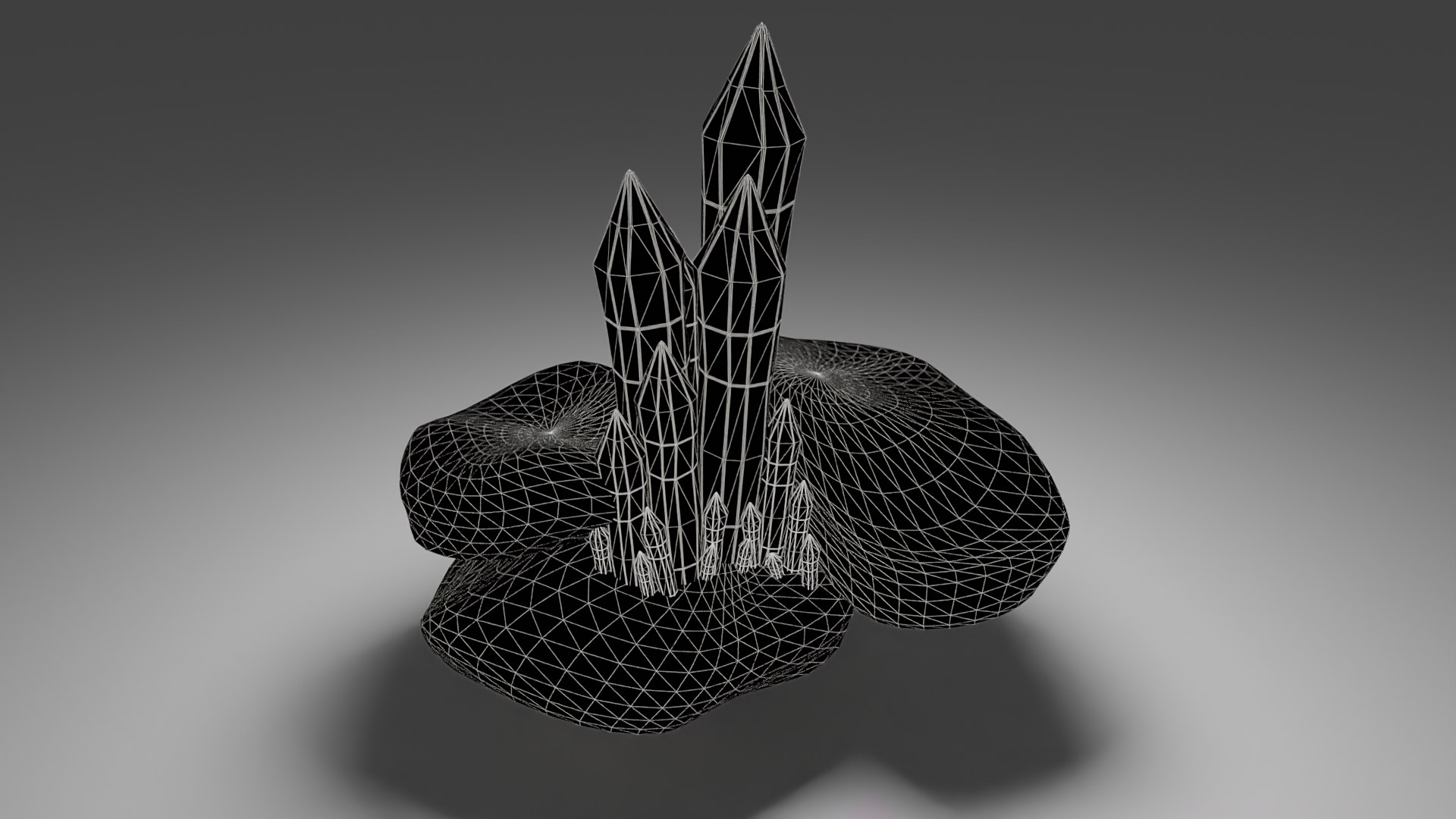 3D Crystal Ores By Zystudio Model - TurboSquid 2129810