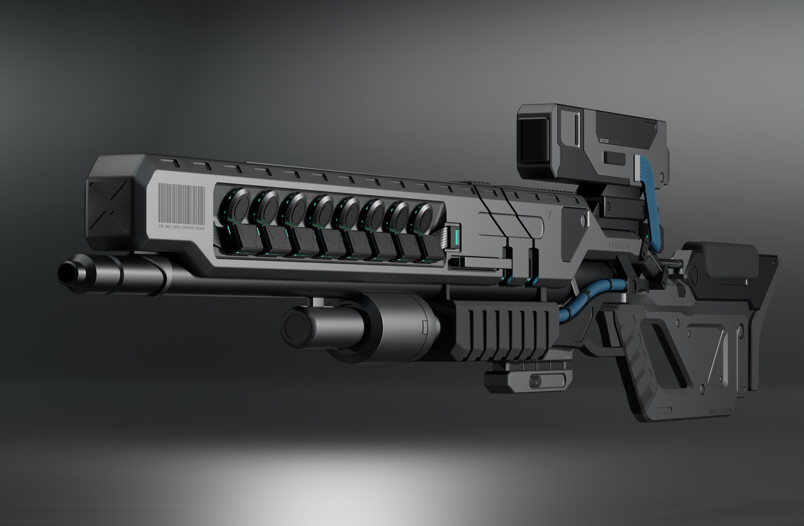 Futuristic Sniper Rifles