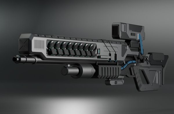 sci fi sniper rifle