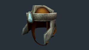 helmet dwarf 3D