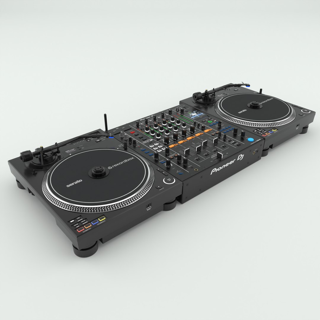 DJ 3 / The Real Turntable’ 2 3D Pioneer XDJ-RX3 DJ 2-channel Performance All-in-one DJ