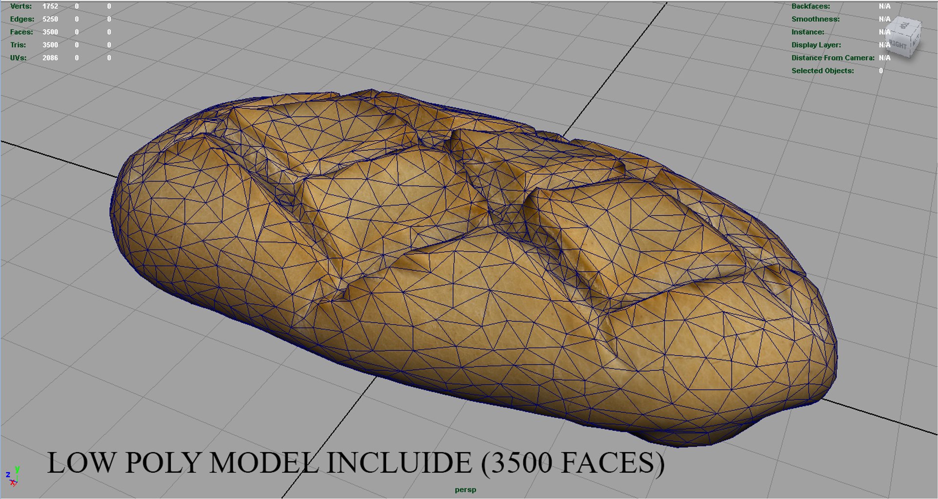 Realistic Bread 3d X