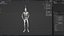 Humanoid 3D model